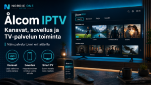 Ålcom IPTV: Kanavat, sovellus ja TV-palvelun toiminta